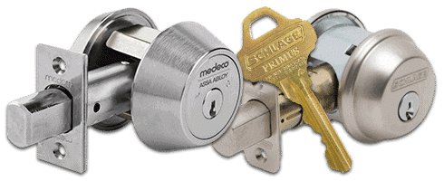 High-Security deadbolts from Medeco and Schlage Primus