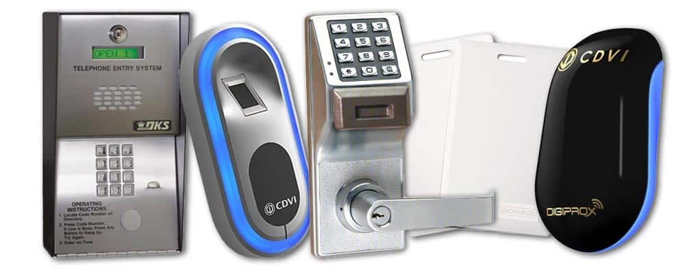 various access control devices